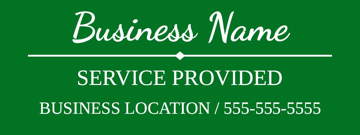 Picture of Vinyl Advert 10