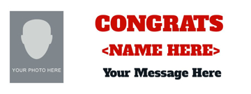 Picture of Vinyl Graduation 1 - 3x8