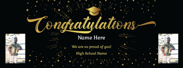 Picture of High School Banner 6 - 3x8