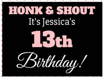 Picture of Birthday Sign 9