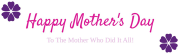 Picture of Vinyl Mother's Day 3