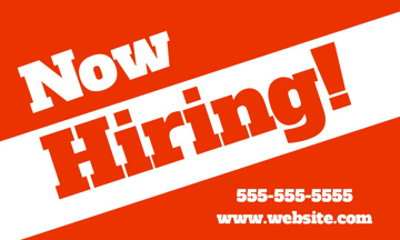 Picture of Now Hiring 1