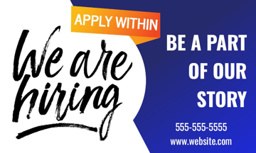 Picture of Now Hiring 5