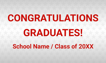 Picture of Vinyl Graduation 9 - 3x5