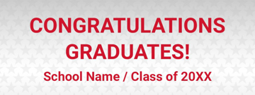 Picture of Vinyl Graduation 9 - 3x8