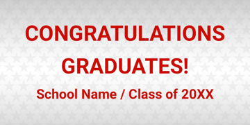 Picture of Vinyl Graduation 9 - 2x4