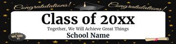 Picture of Vinyl 2020 Grad 2 - 2x8