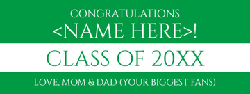 Picture of Vinyl Graduation 3 - 3x8