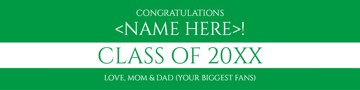 Picture of Vinyl Graduation 3 - 2x8