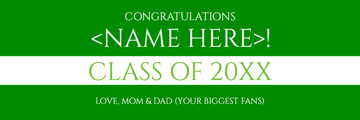 Picture of Vinyl Graduation 3 - 2x6