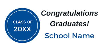 Picture of Vinyl Graduation 18 - 2x4