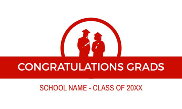 Picture of Vinyl Graduation 14 - 3x5