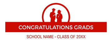 Picture of Vinyl Graduation 14 - 3x8