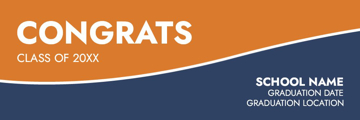 Picture of Vinyl Graduation 12 - 2x6