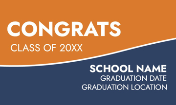 Picture of Vinyl Graduation 12 - 3x5