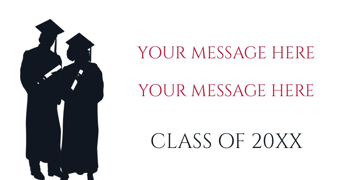 Picture of Vinyl Graduation 10 - 2x4
