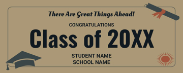 Picture of Vinyl 2020 Grad 6 - 2x5