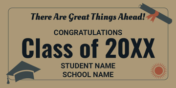 Picture of Vinyl 2020 Grad 6 - 3x6