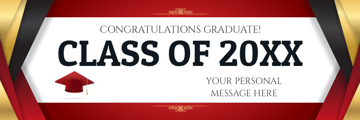 Picture of Vinyl 2020 Grad 8 - 2x6