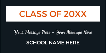 Picture of Vinyl Graduation 15 - 2x4