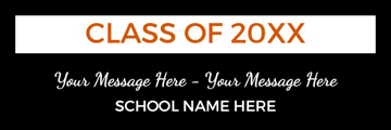 Picture of Vinyl Graduation 15 - 2x6