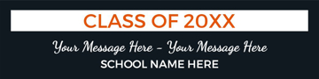 Picture of Vinyl Graduation 15 - 2x8