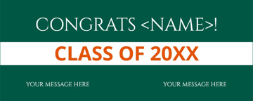 Picture of Vinyl Graduation 8 - 2x5