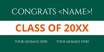 Picture of Vinyl Graduation 8 - 2x4