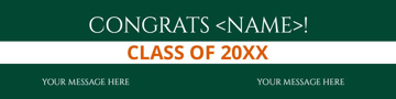 Picture of Vinyl Graduation 8 - 2x8