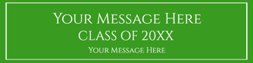Picture of Vinyl Graduation 16 - 2x8