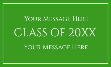 Picture of Vinyl Graduation 16 - 3x5