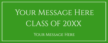 Picture of Vinyl Graduation 16 - 2x5
