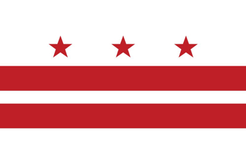 Picture of Washington, DC Flag - 2x3
