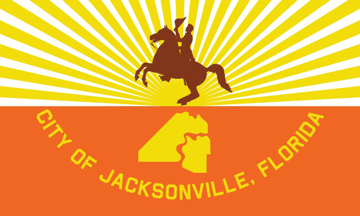 Picture of Jacksonville, FL Flag - 3x5