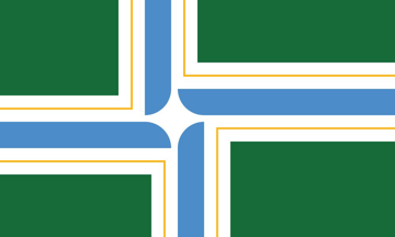 Picture of Portland, OR Flag - 3x5