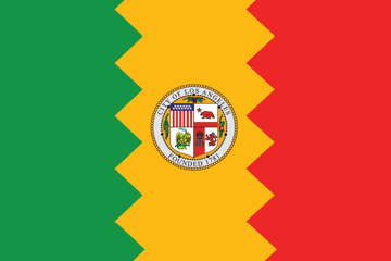 Picture of Los Angeles, CA Flag - 4x6
