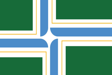Picture of Portland, OR Flag - 4x6