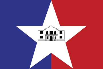 Picture of San Antonio, TX Flag - 4x6