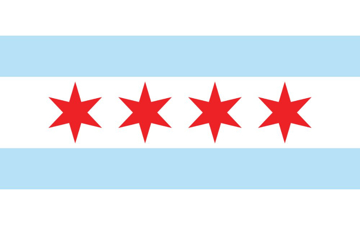 Picture of Chicago, IL Flag - 5x8