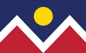Picture of Denver, CO Flag - 5x8