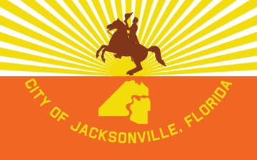 Picture of Jacksonville, FL Flag - 5x8
