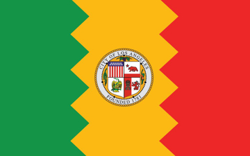 Picture of Los Angeles, CA Flag - 5x8