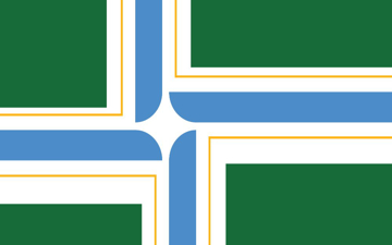 Picture of Portland, OR Flag - 5x8