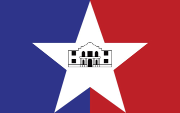Picture of San Antonio, TX Flag - 5x8