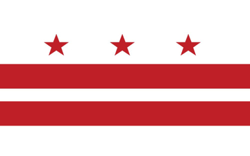 Picture of Washington, DC Flag - 5x8