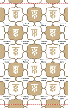 Picture of Patterned Backdrop 1 - 8ft x 5ft