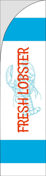 Picture of Fresh Lobster - 13ft Straight Flag