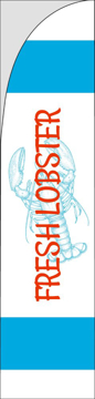 Picture of Fresh Lobster - 15.5ft Straight Flag