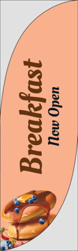 Picture of Restaurant_Breakfast_01 - 7.5ft Feather Flag