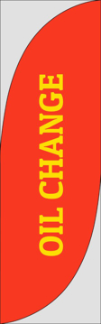 Picture of Oil Change - 10ft Feather Flag